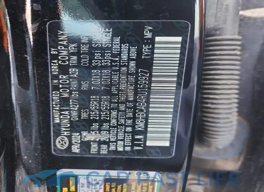 KM8HBCAB4RU159927# 13