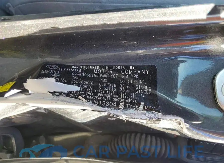 KM8K22AB4NU813304# 12