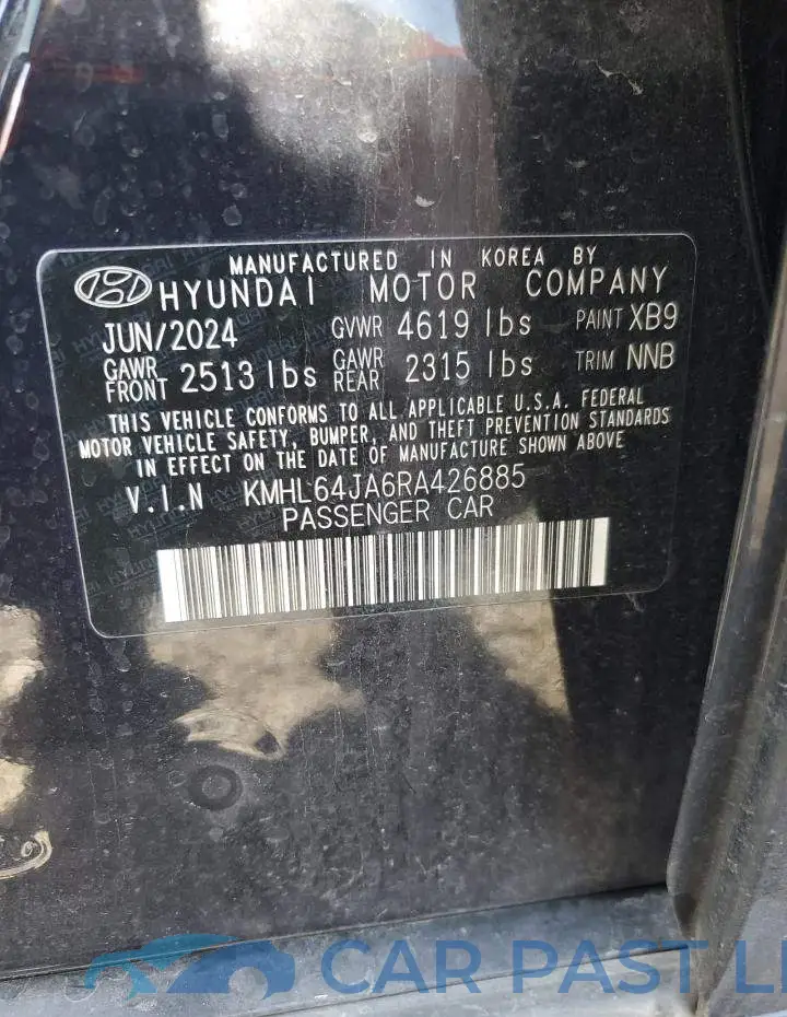 KMHL64JA6RA426885# 12