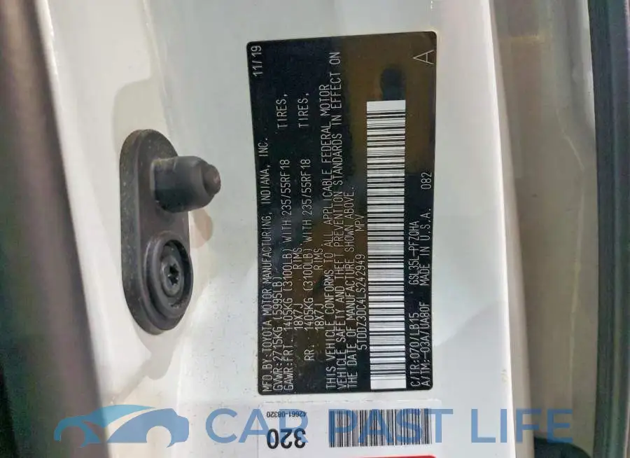 5TDDZ3DC4LS242949# 14