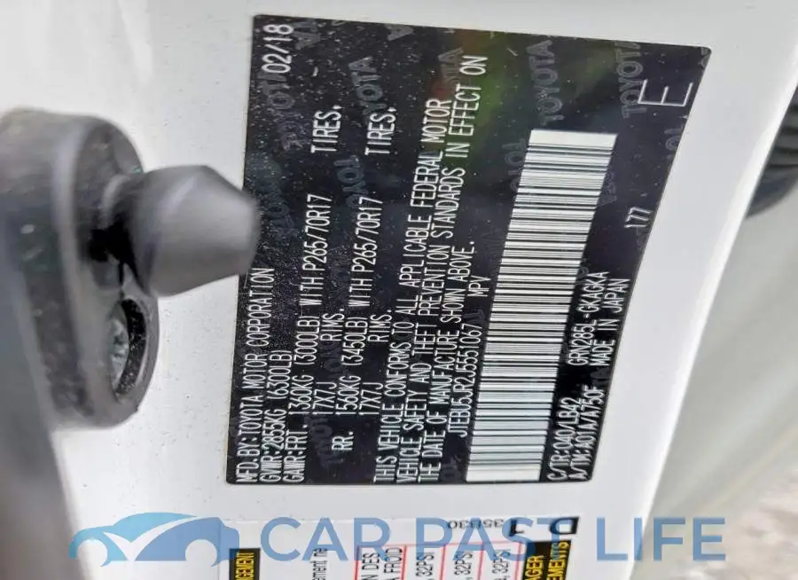 JTEBU5JR2J5551067# 13