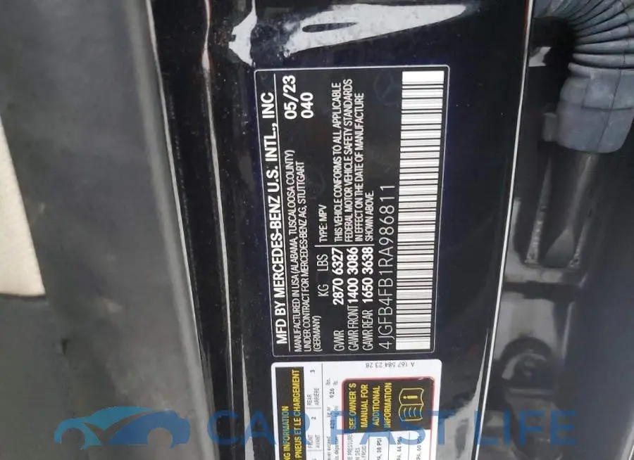 4JGFB4FB1RA986811# 6