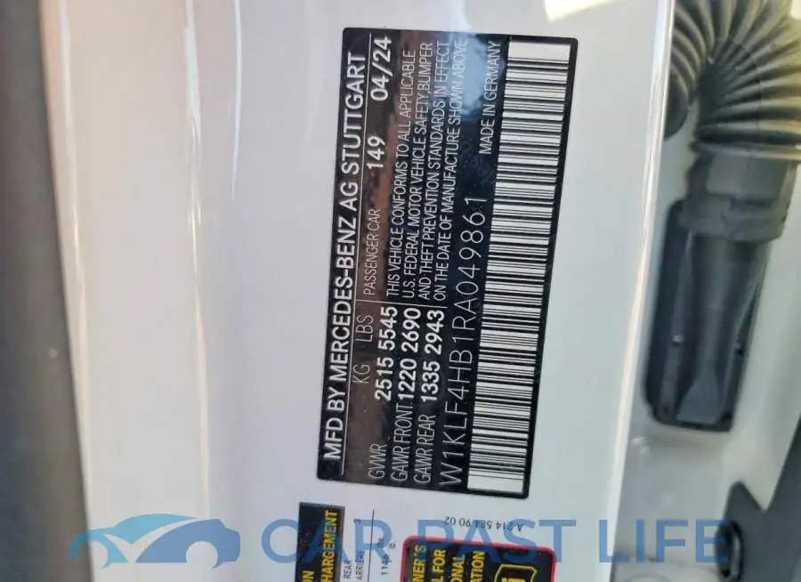 W1KLF4HB1RA049861# 13
