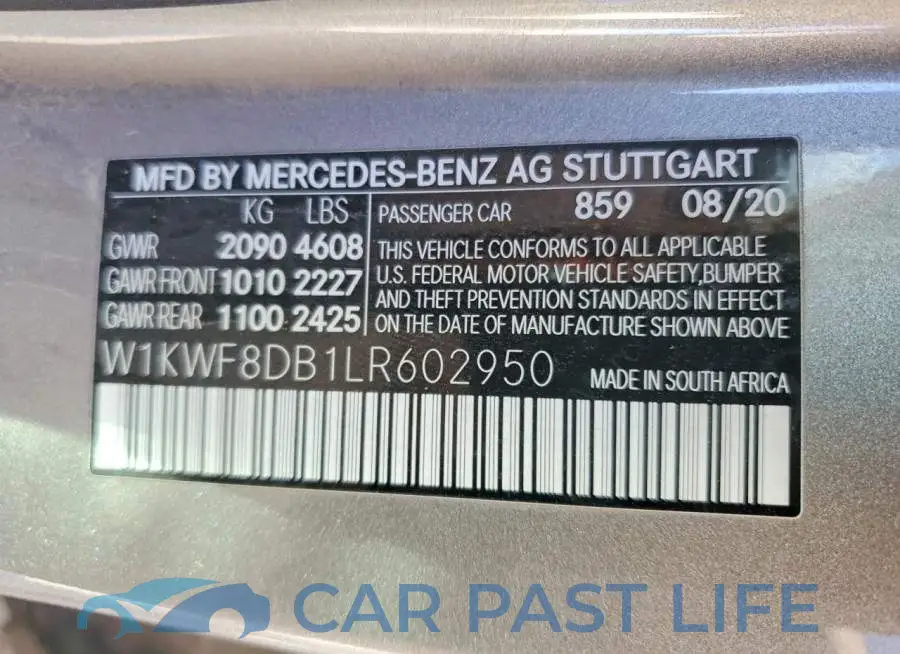 W1KWF8DB1LR602950# 12