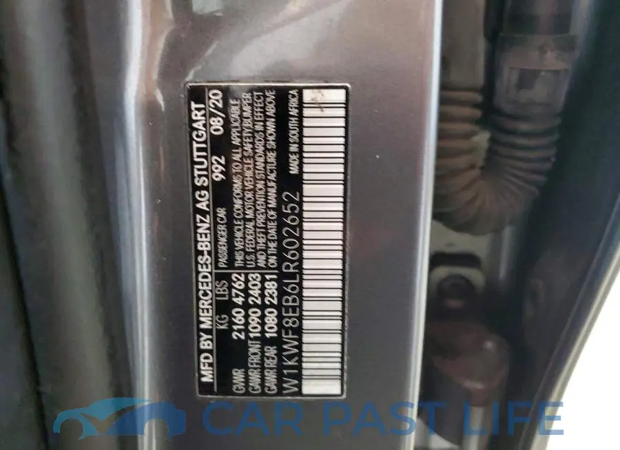 W1KWF8EB6LR602652# 12