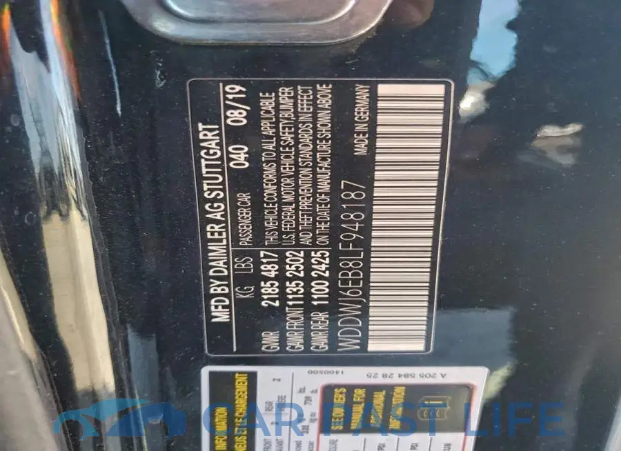 WDDWJ6EB8LF948187# 12