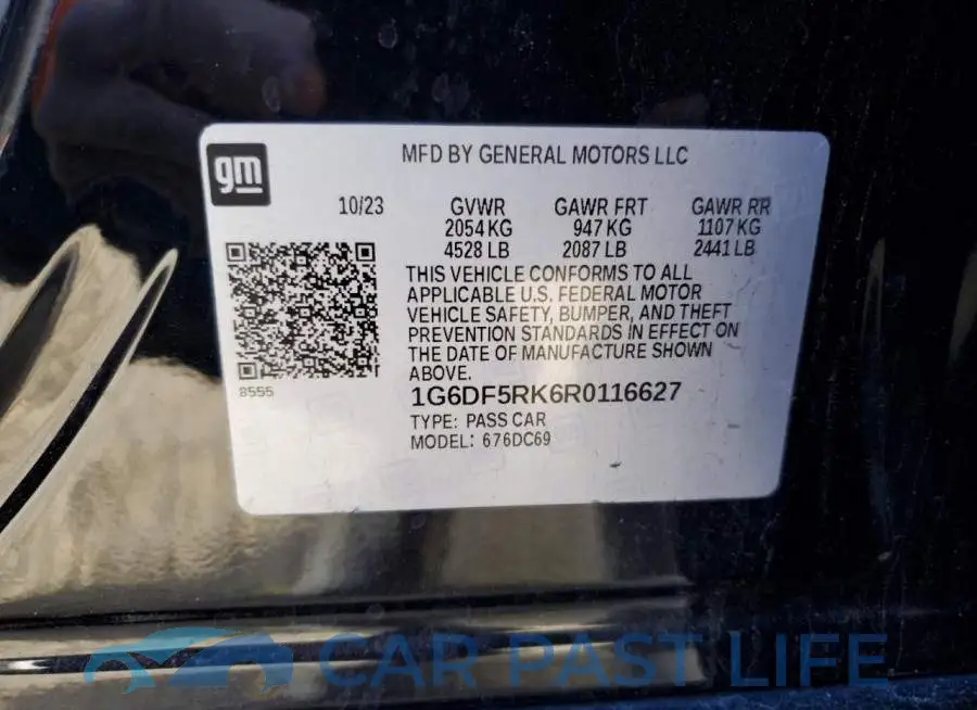 1G6DF5RK6R0116627# 13
