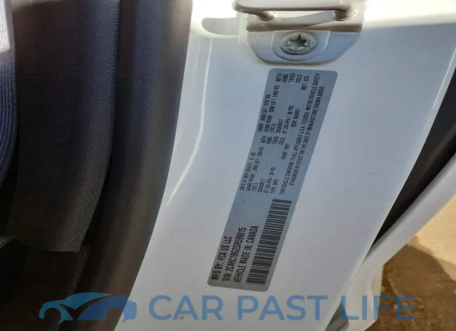 2C4RC1BG2SR599815# 14