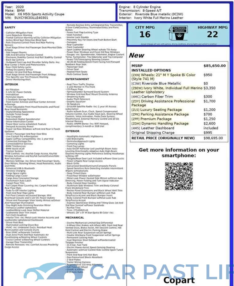 5UXCY8C03LLE40301# 11