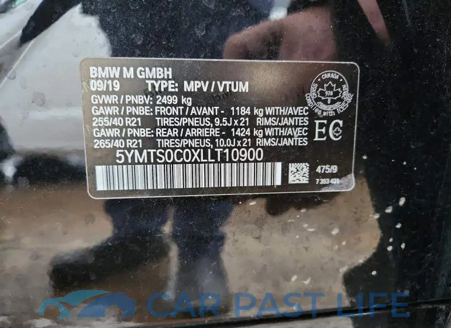 5YMTS0C0XLLT10900# 13