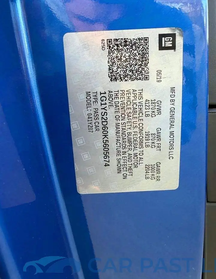 1G1YS2D60K5605674# 10