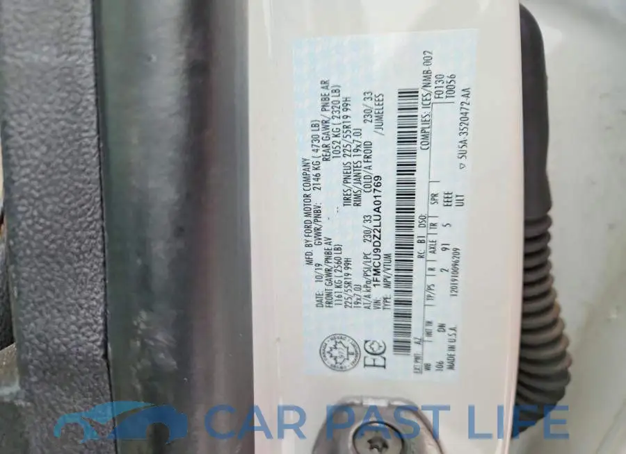 1FMCU9DZ2LUA01769# 13
