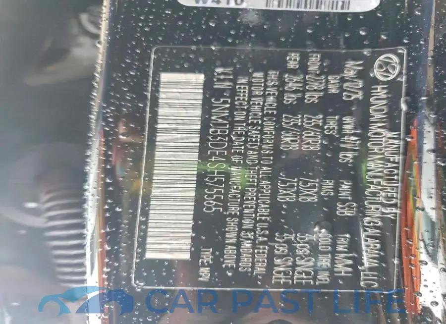 5NMJB3DE4SH575565# 13