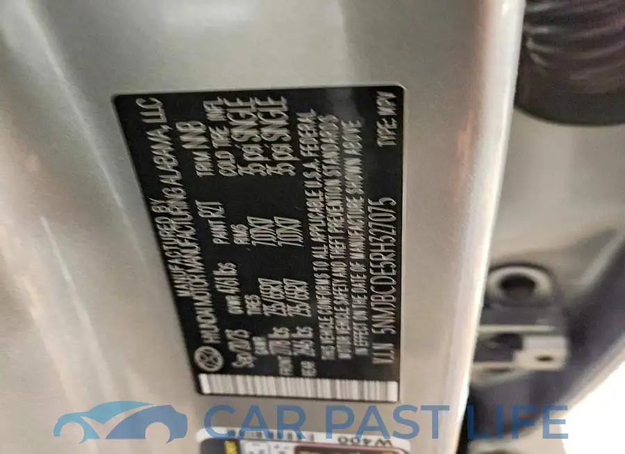 5NMJBCDE5RH327075# 13