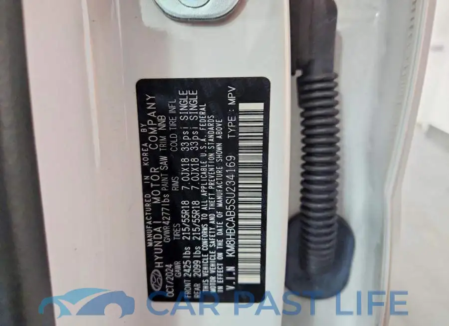 KM8HBCAB5SU234169# 13