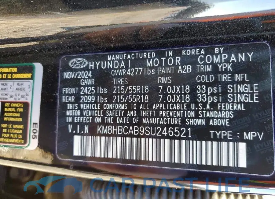 KM8HBCAB9SU246521# 13