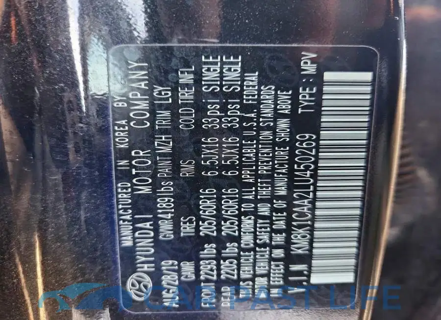 KM8K1CAA2LU450269# 12
