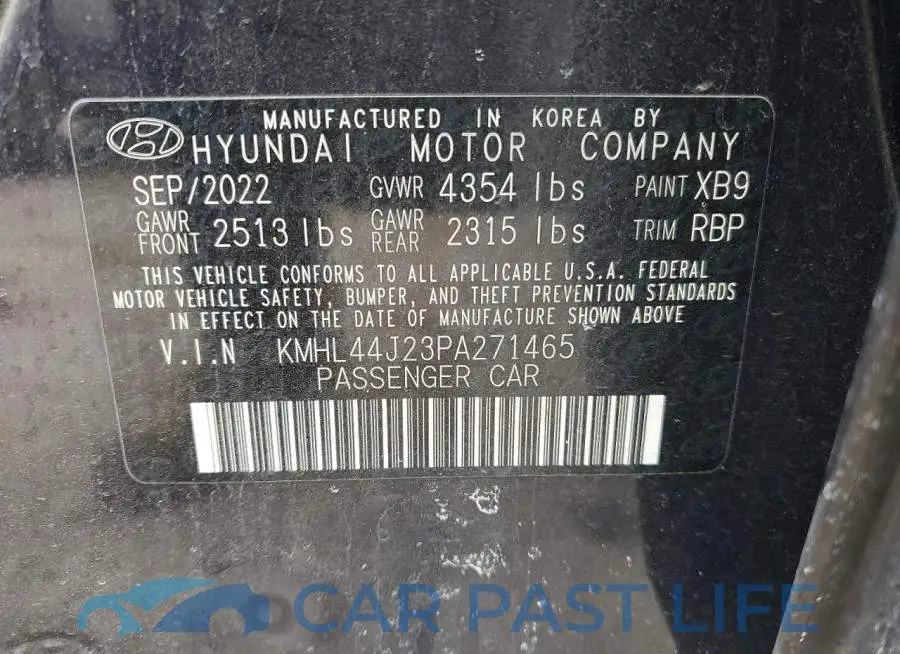 KMHL44J23PA271465# 12