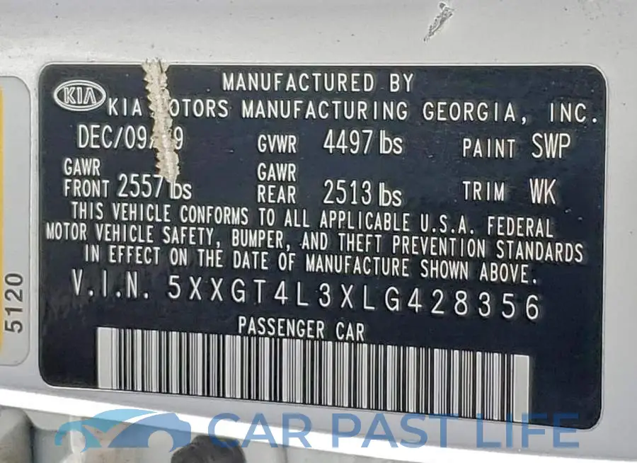 5XXGT4L3XLG428356# 13