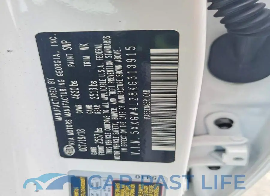 5XXGW4L28KG313915# 12