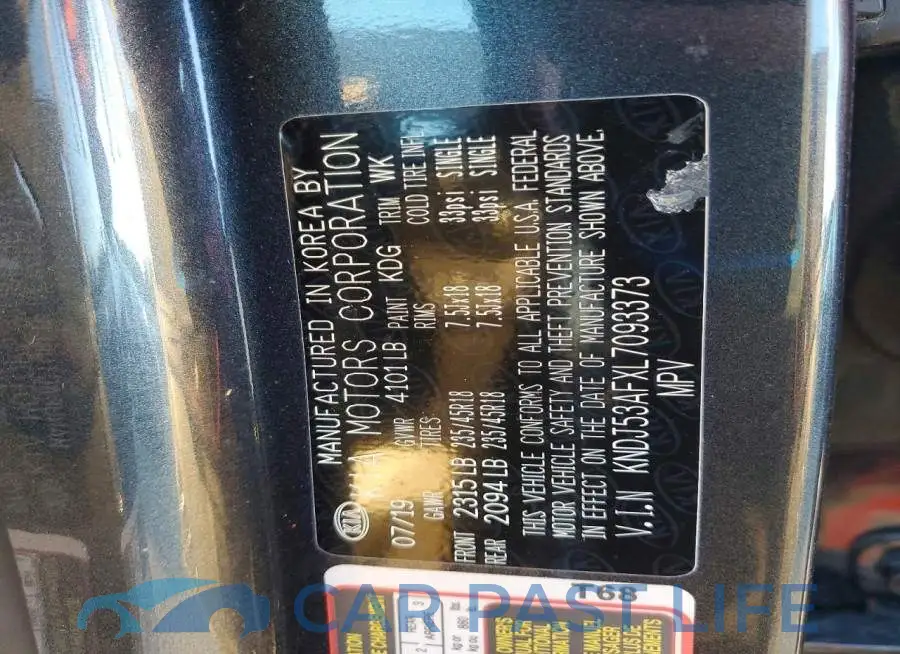 KNDJ53AFXL7093373# 12