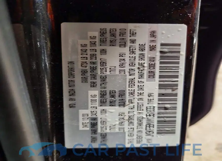 JM3KFBBMXM1351833# 13