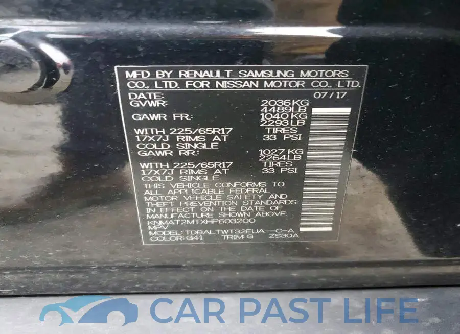 KNMAT2MTXHP603200# 14