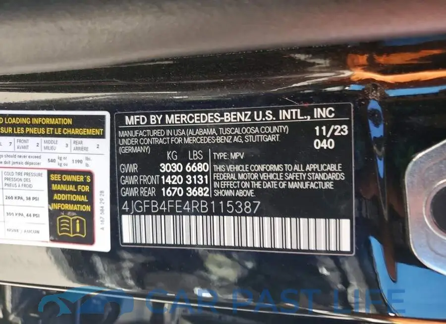 4JGFB4FE4RB115387# 14