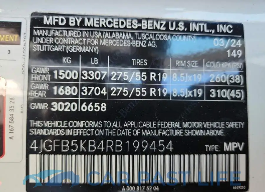 4JGFB5KB4RB199454# 13