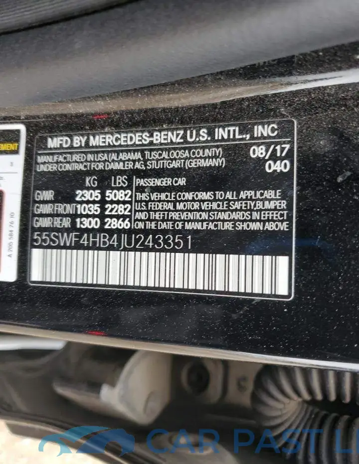 55SWF4HB4JU243351# 13