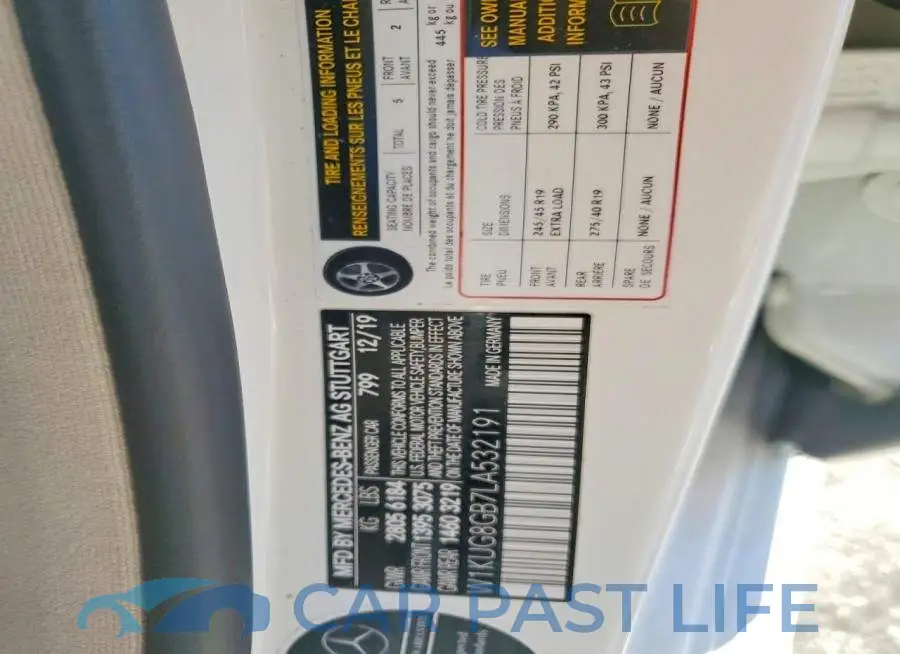 W1KUG8GB7LA532191# 12