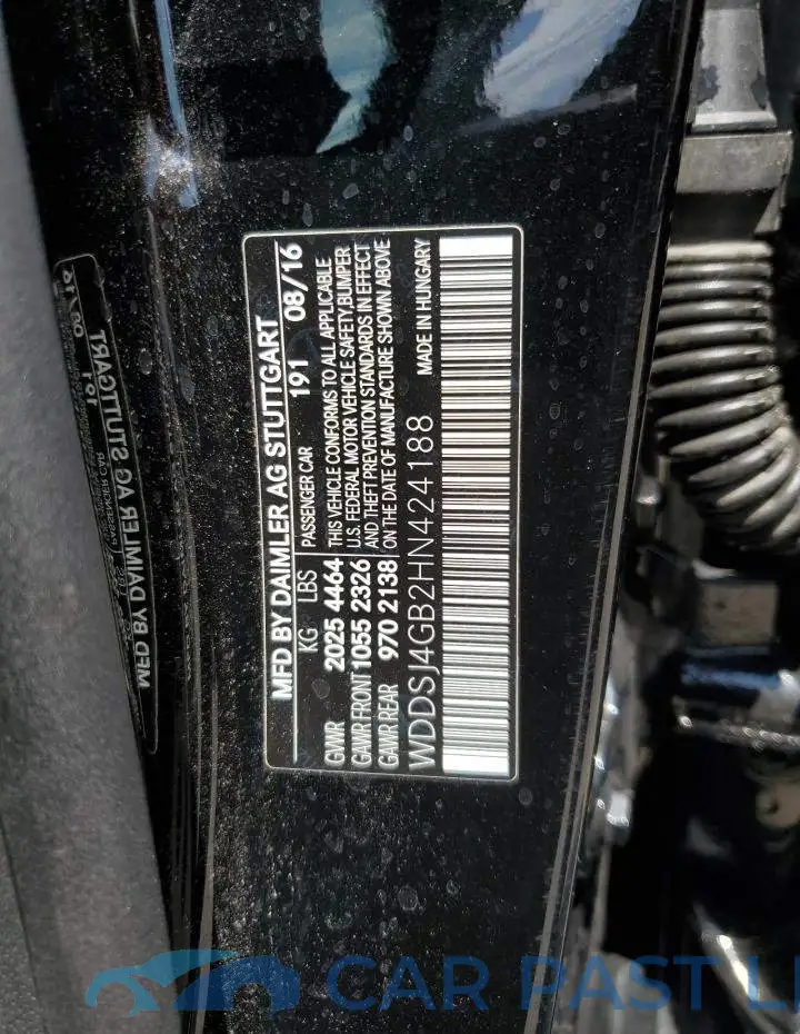 WDDSJ4GB2HN424188# 13