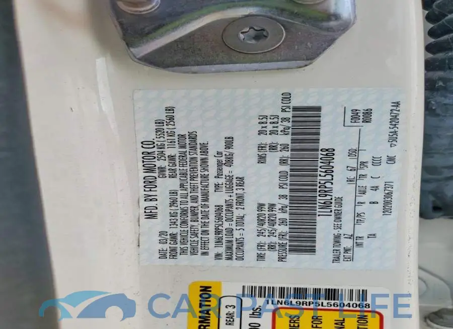 1LN6L9RP5L5604068# 13