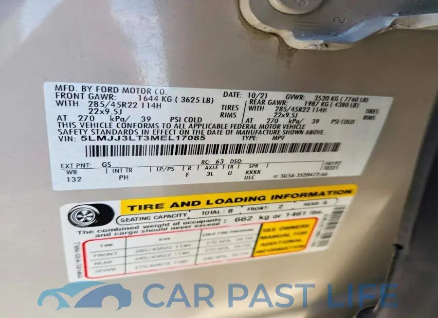 5LMJJ3LT3MEL17085# 13