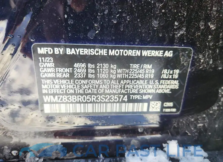 WMZ83BR05R3S23574# 12