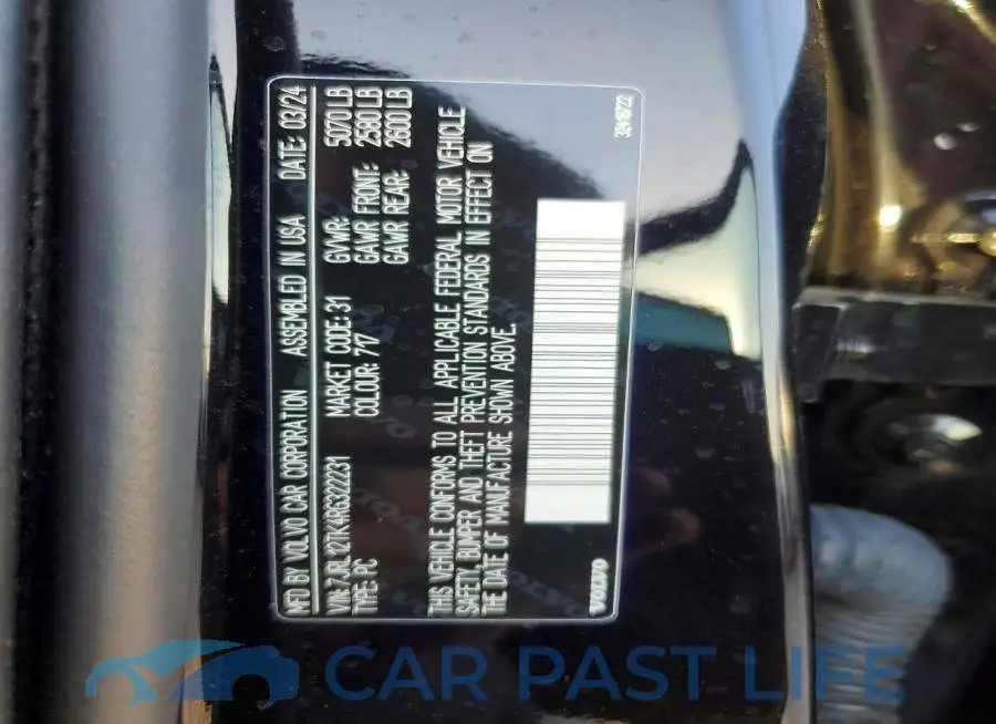 7JRL12TK4RG322231# 12