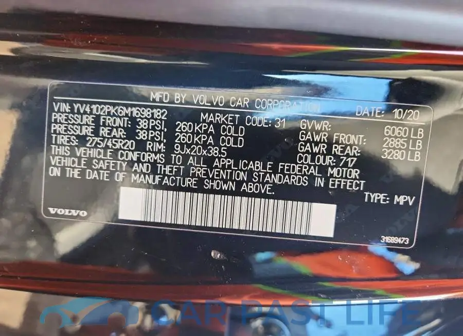 YV4102PK6M1698182# 12