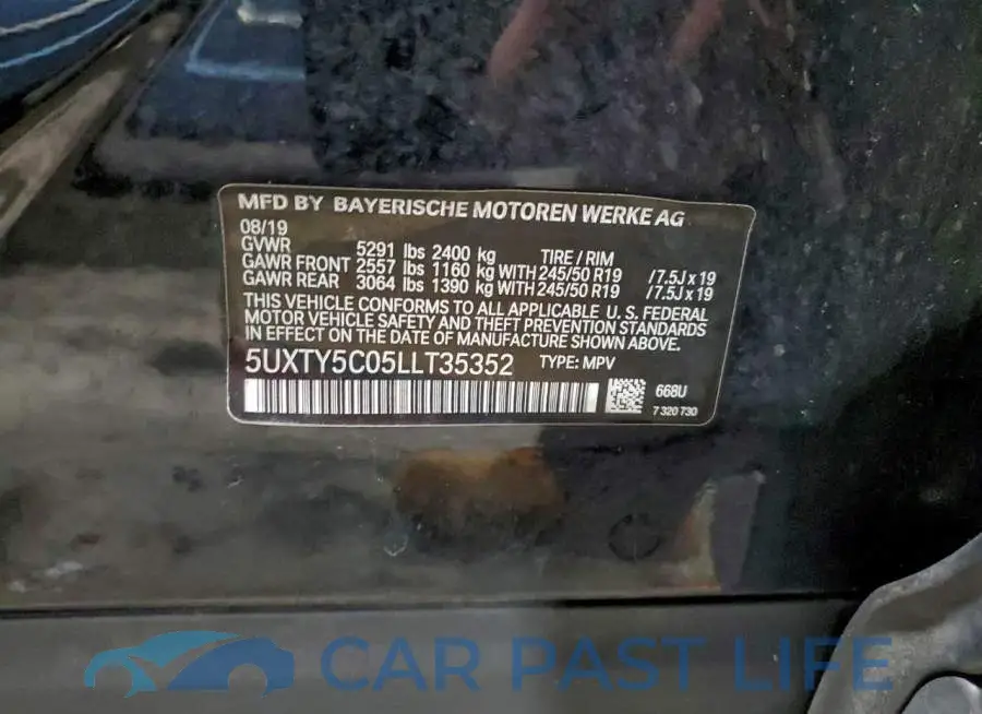 5UXTY5C05LLT35352# 14