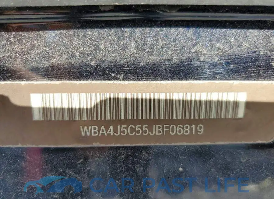 WBA4J5C55JBF06819# 12