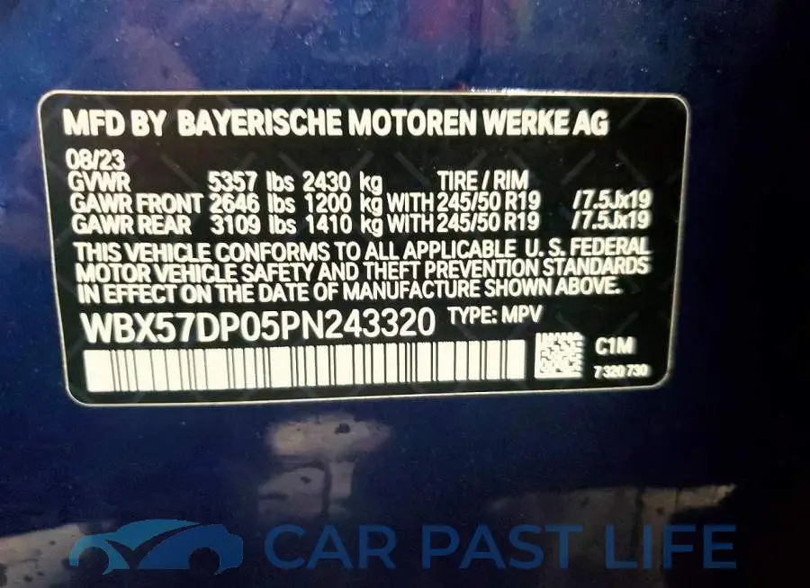 WBX57DP05PN243320# 12