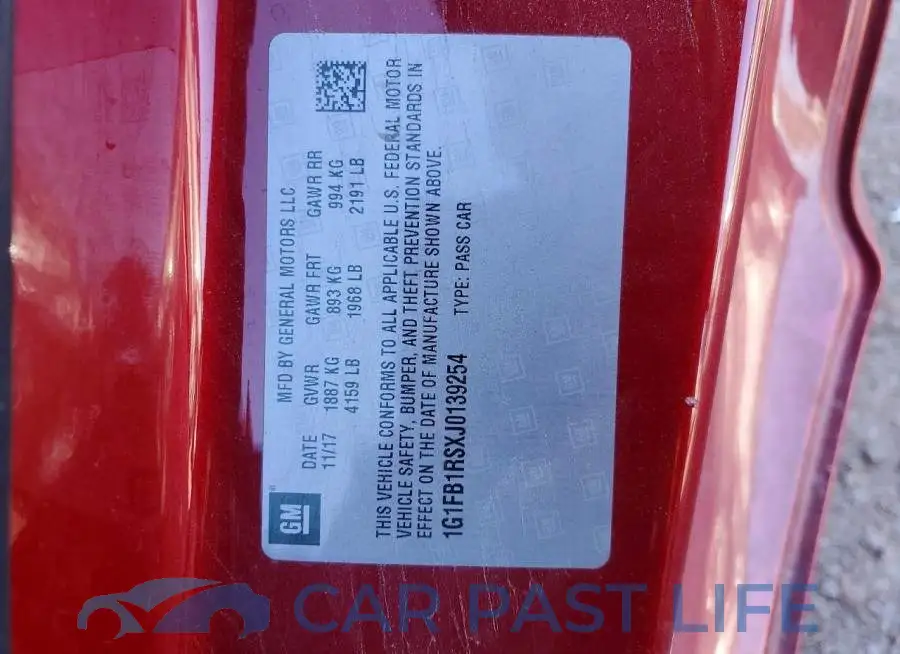1G1FB1RSXJ0139254# 13