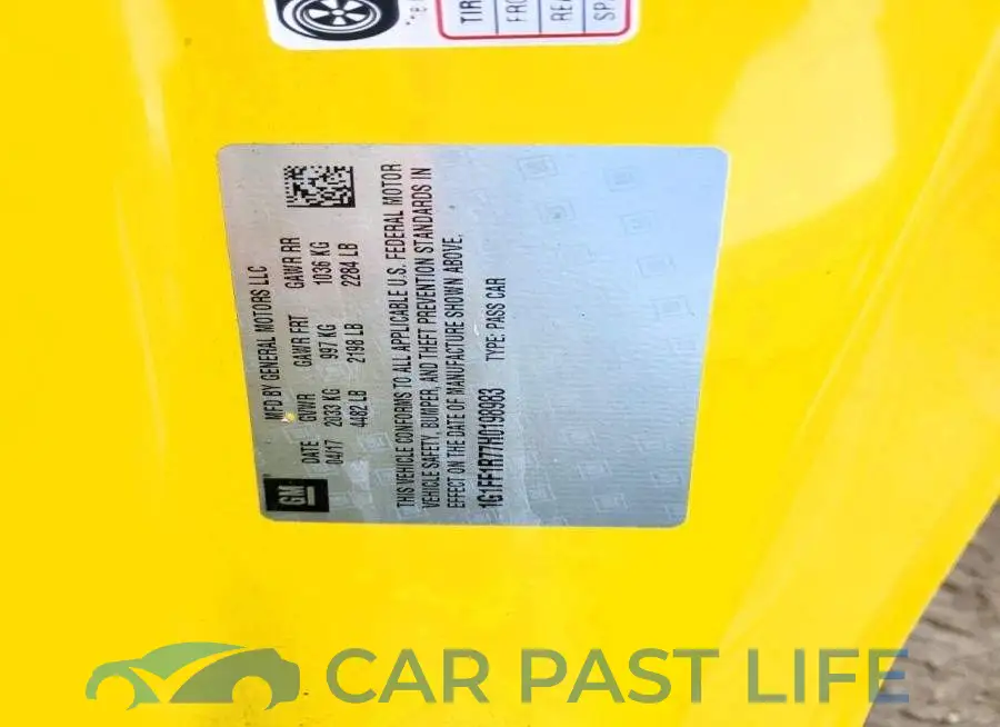 1G1FF1R77H0198983# 13