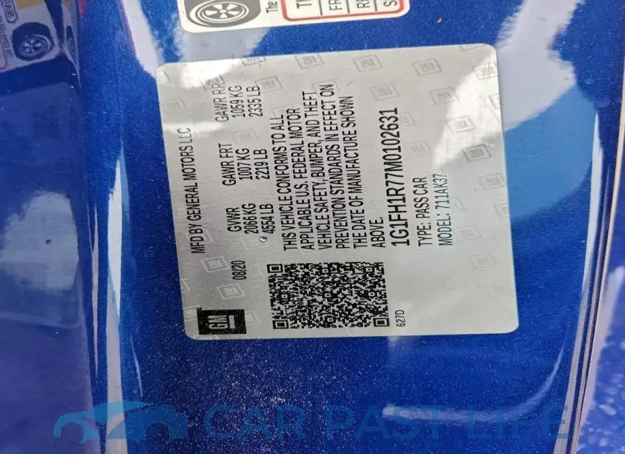 1G1FH1R77M0102631# 12