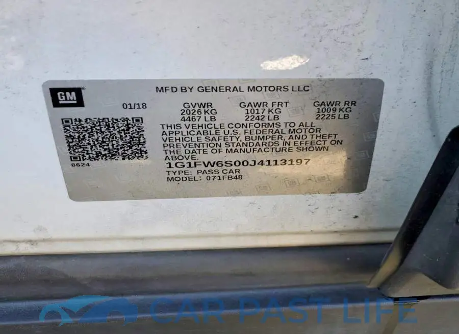 1G1FW6S00J4113197# 12