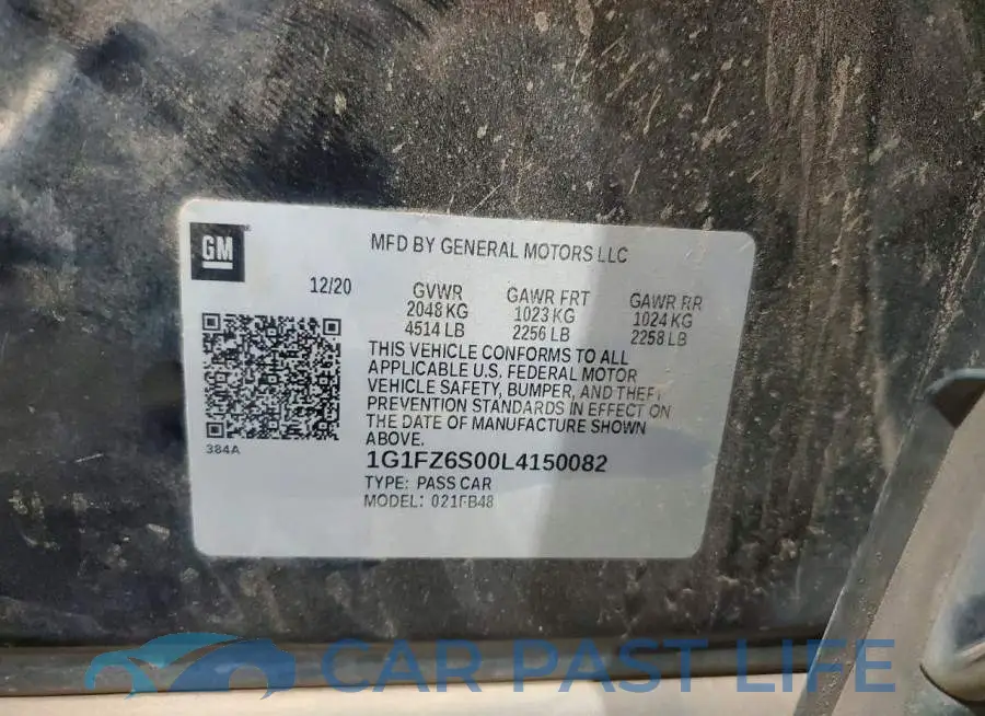 1G1FZ6S00L4150082# 12