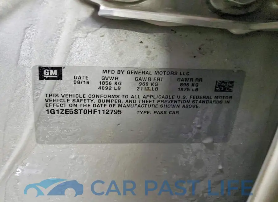 1G1ZE5ST0HF112795# 12