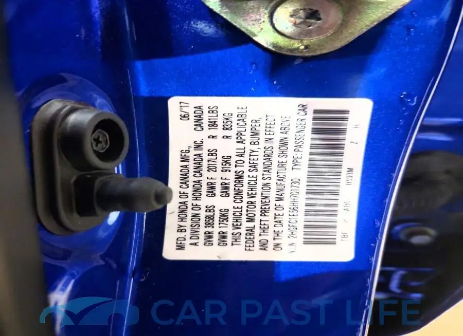 2HGFC1E56HH701730# 13