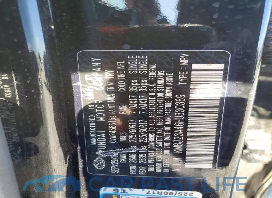 KM8J23A46HU330369# 13