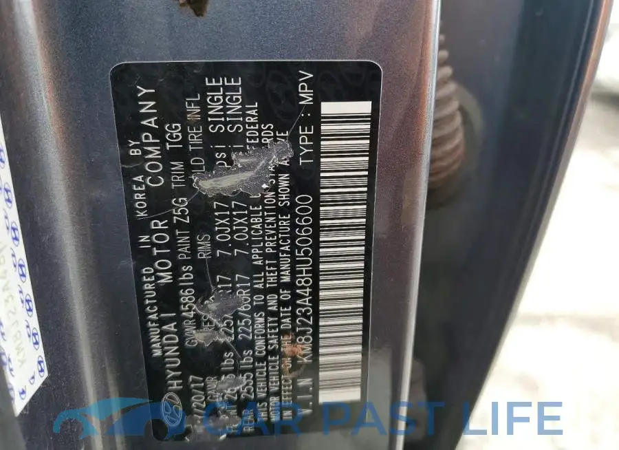KM8J23A48HU506600# 12