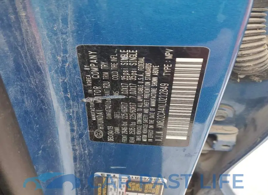 KM8J2CA4XLU212849# 13